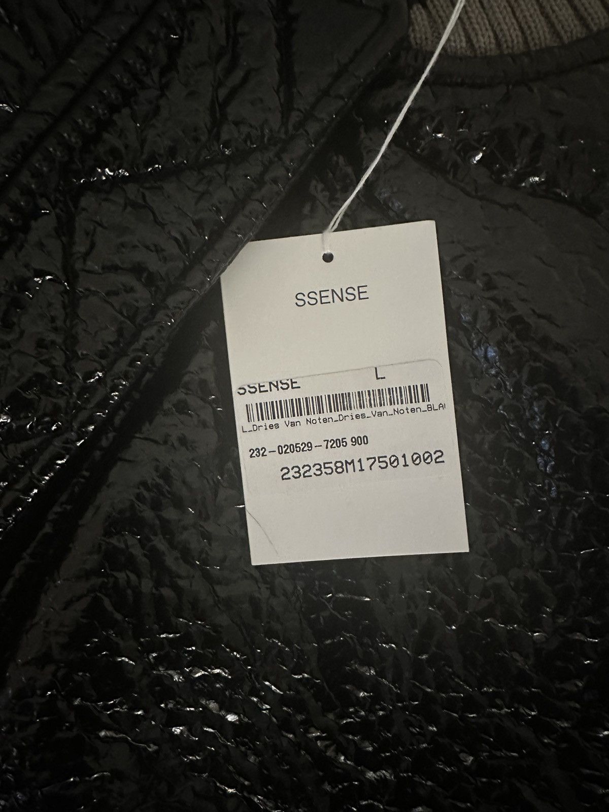 Dries Van Noten Dries Van Noten Black patent leather bomber Size US L / EU 52-54 / 3 - 3 Thumbnail