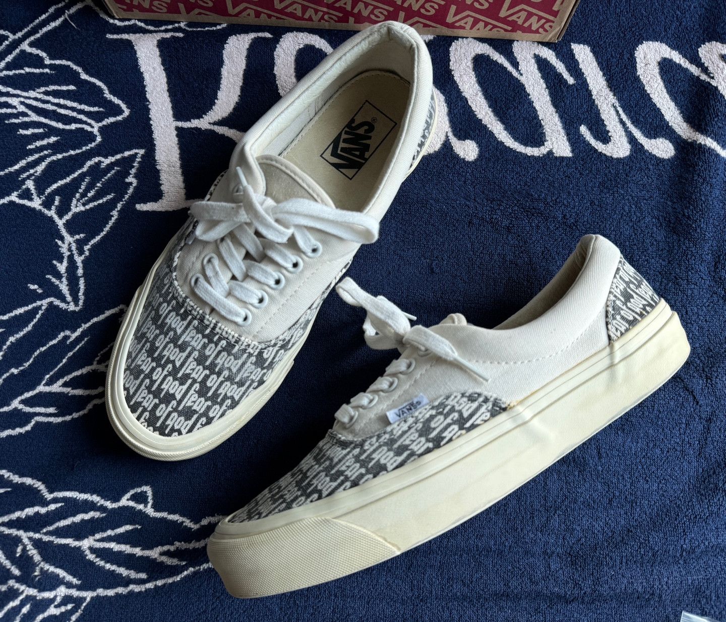 Vans Fear of God x Era 95 DX Collection 2 White Grailed