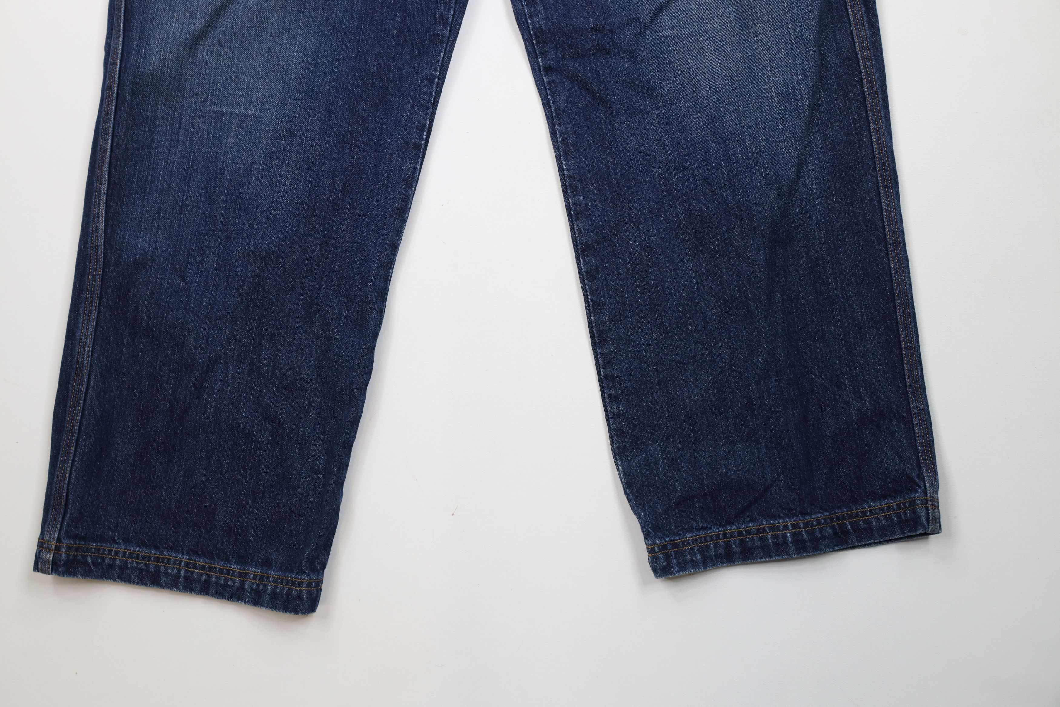 Guess × Vintage Vintage 90s Y2K Guess Baggy Wide Leg Denim Jeans Blue Size US 36 / EU 52 - 4 Thumbnail