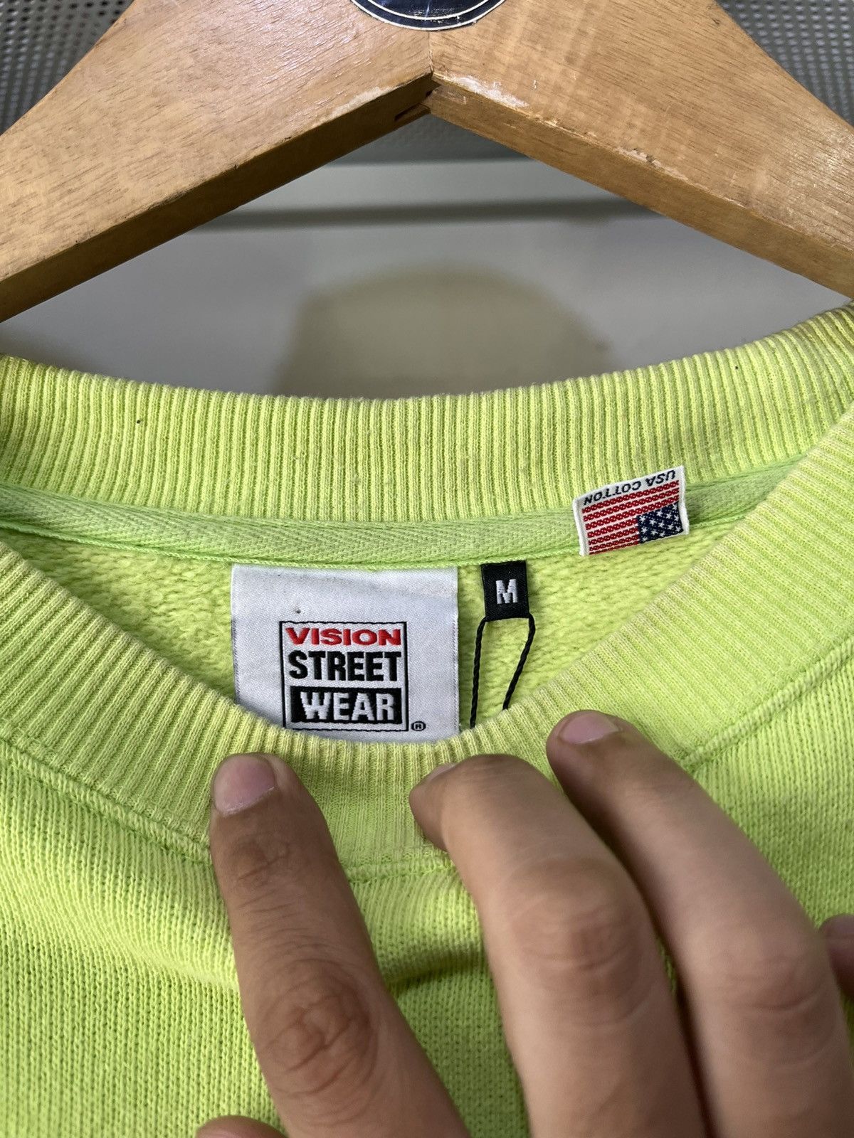 Vision Streetwear Vision Streetwear Oversized Logo Knitwear Size US M / EU 48-50 / 2 - 5 Thumbnail