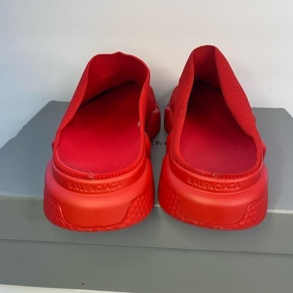 Balenciaga New Authentic Women’s Balenciaga Red Speed Mule sneakers San Size US 9.5 / EU 42-43 - 6 Thumbnail