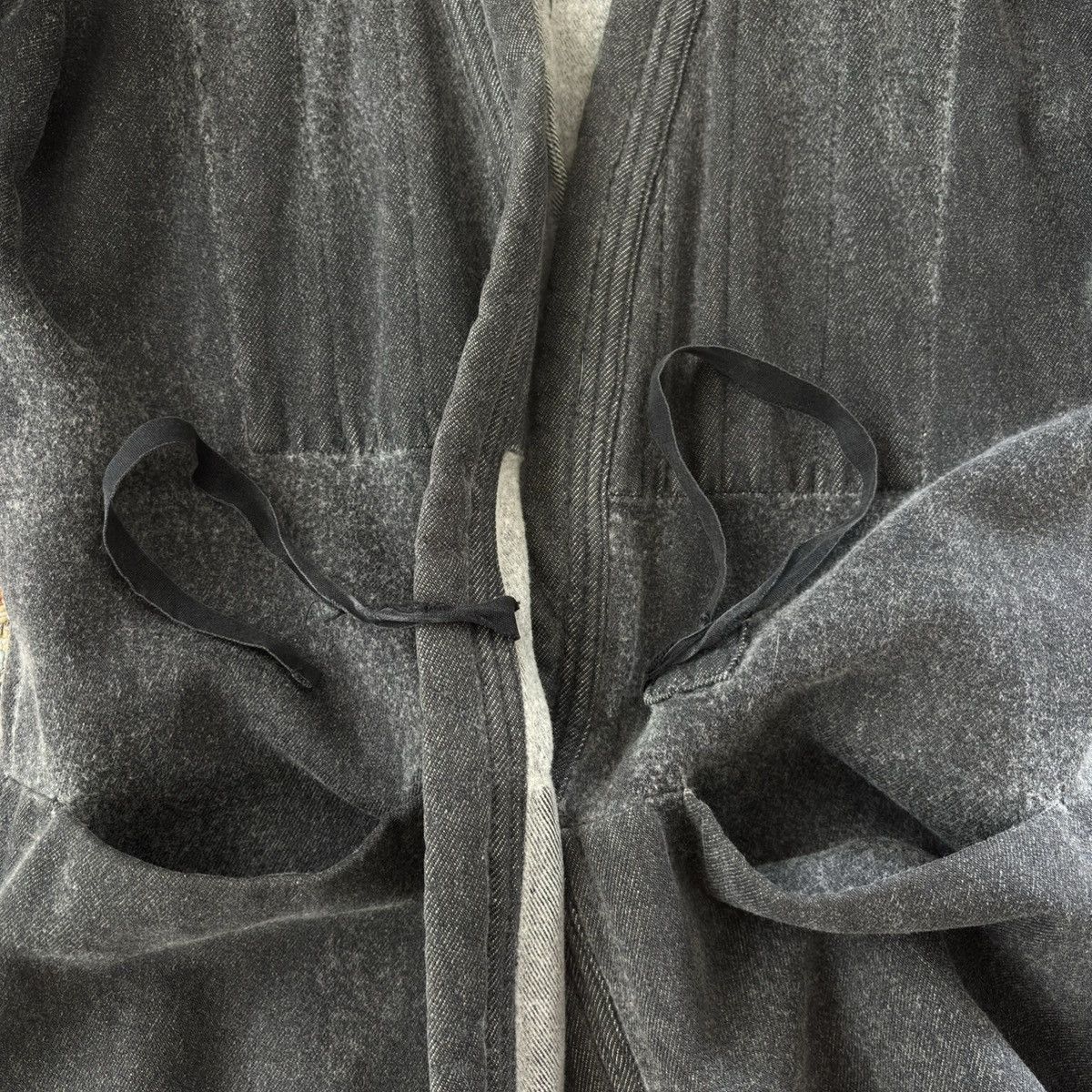 Maison Margiela MM6 vintage reconstructed wool kendogi noragi cardigan Size S / US 4 / IT 40 - 2 Thumbnail