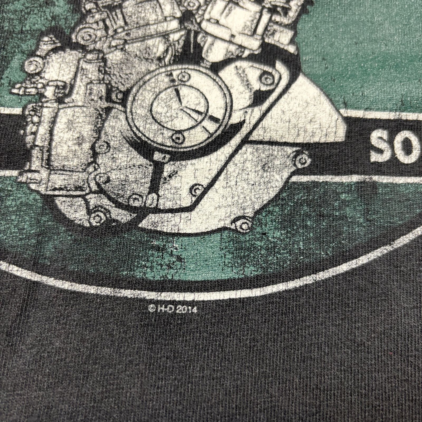 Harley Davidson Harley Davidson Badlands South Dakota Shirt Men's XL Grunge Size US XL / EU 56 / 4 - 3 Thumbnail