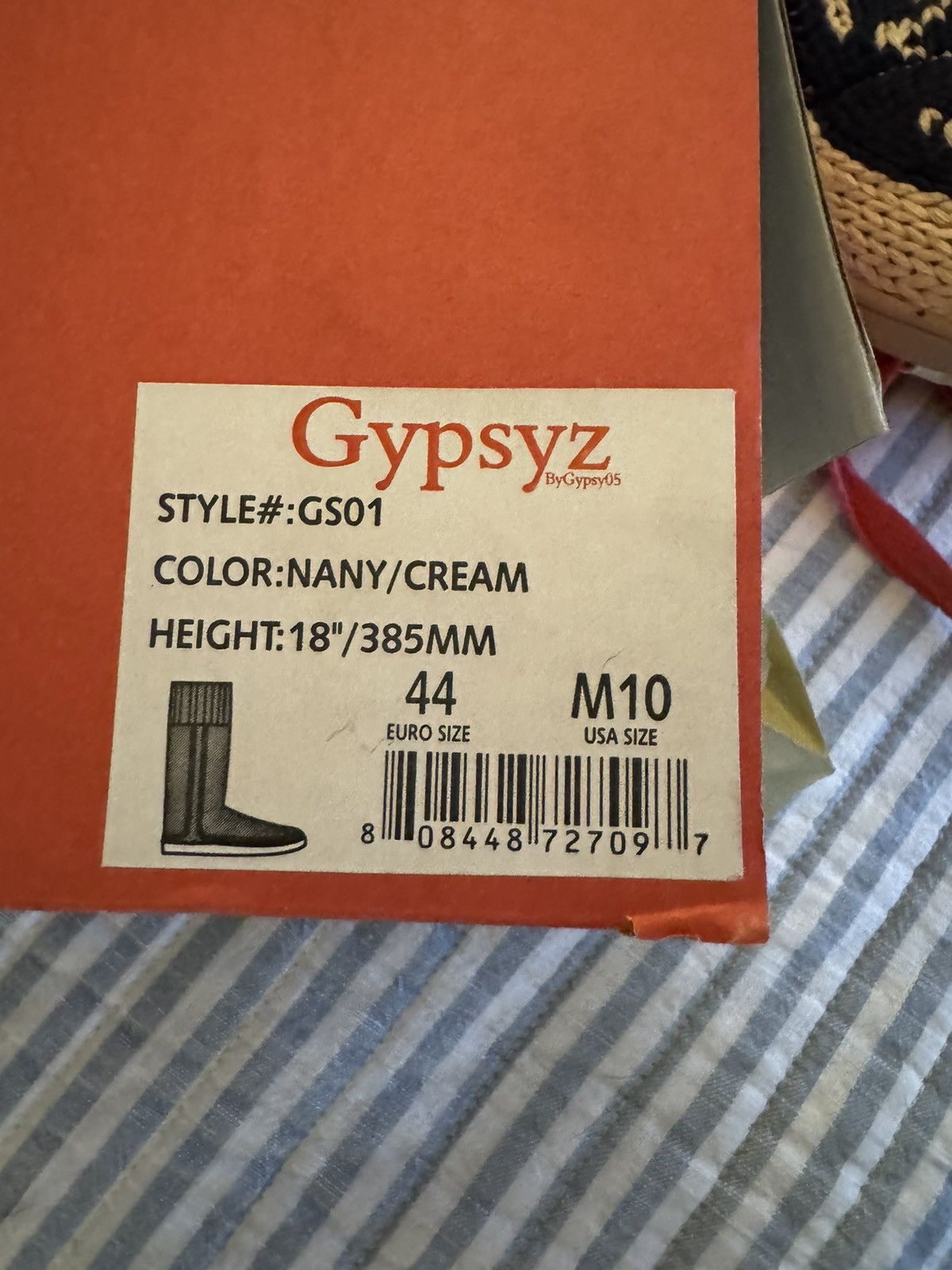 Gypsy 05 Gypsy o5 men’s knitted boot socks Size US 10.5 / EU 43-44 - 6 Thumbnail