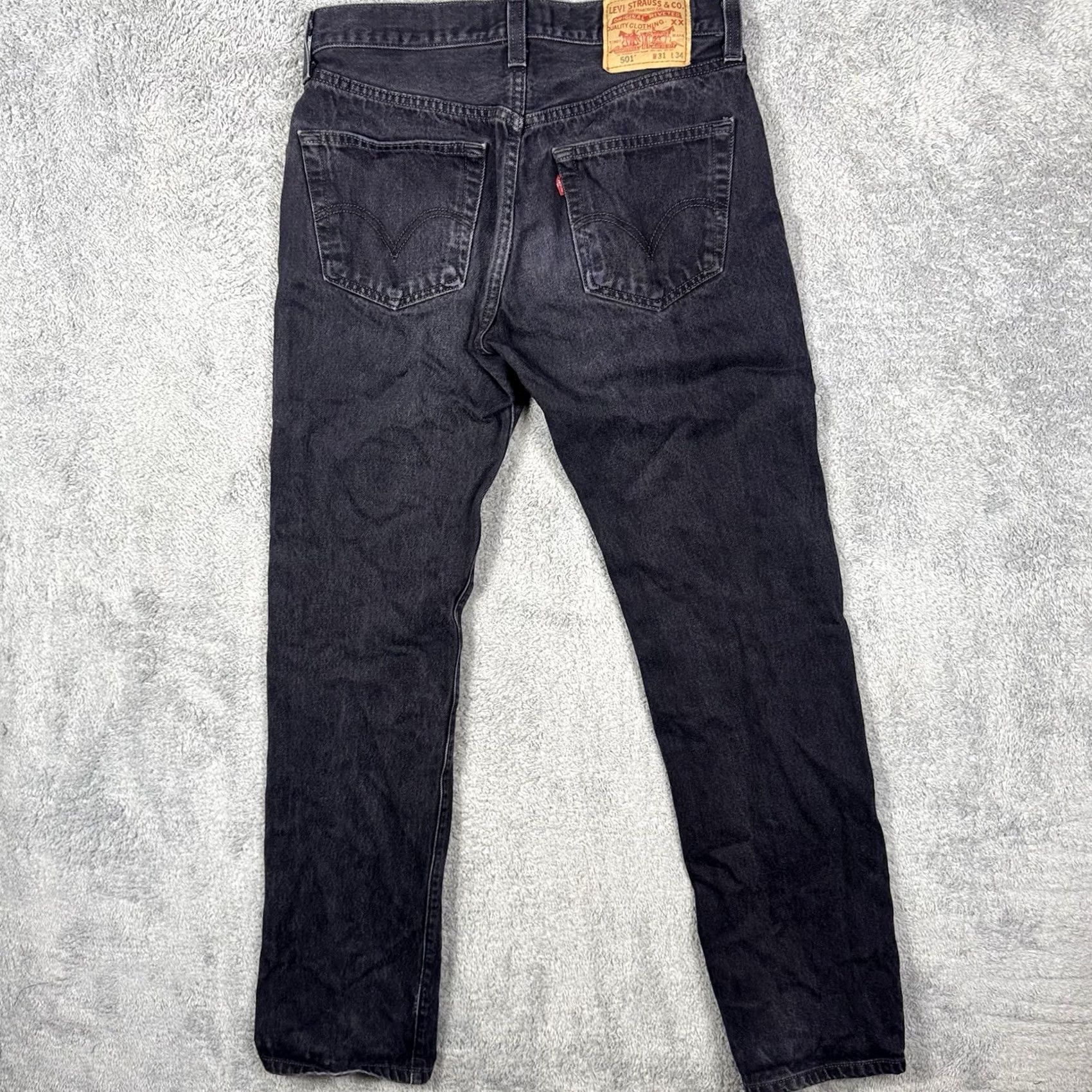 Levi's VINTAGE Levi's 501 XX Jeans Men 30x33 Straight Button Fly Grunge 90s Y2K USA Hood Size US 31 - 4 Thumbnail