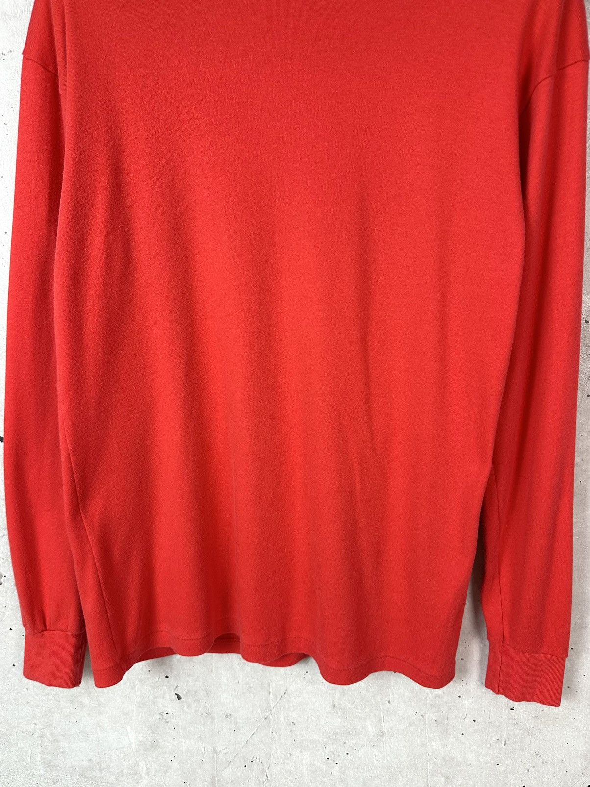 Champion Champion Vintage Red Turtle Neck Long Sleeve Sweatshirt Size US XL / EU 56 / 4 - 3 Thumbnail