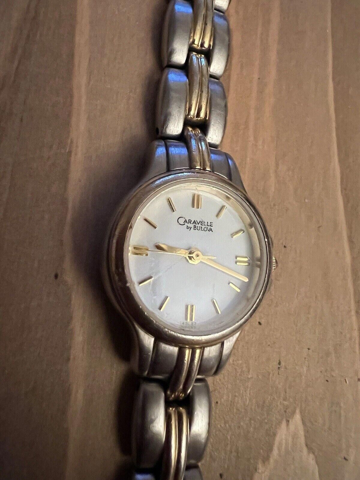 Bulova caravelle by bulova womens watch 2 Tone New Battery Size ONE SIZE - 1 Thumbnail