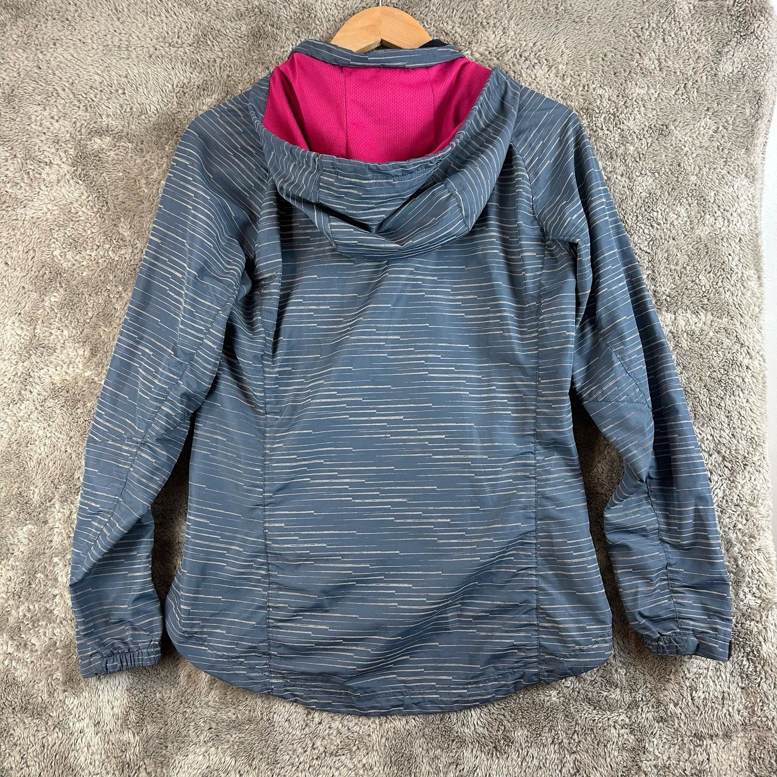 Other Sugoi Zap Jacket Running Cycling Women M Blue Gray Pink Size M / US 6-8 / IT 42-44 - 3 Thumbnail