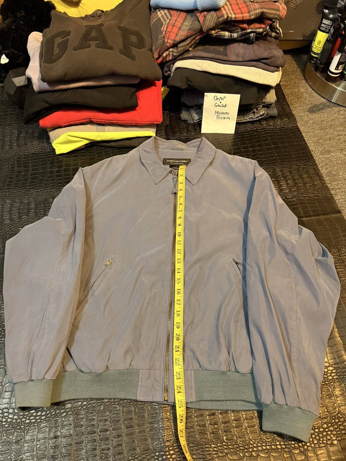 Other Impermeable Gray / Light Blue Bomber Jacket Size US L / EU 52-54 / 3 - 3 Thumbnail