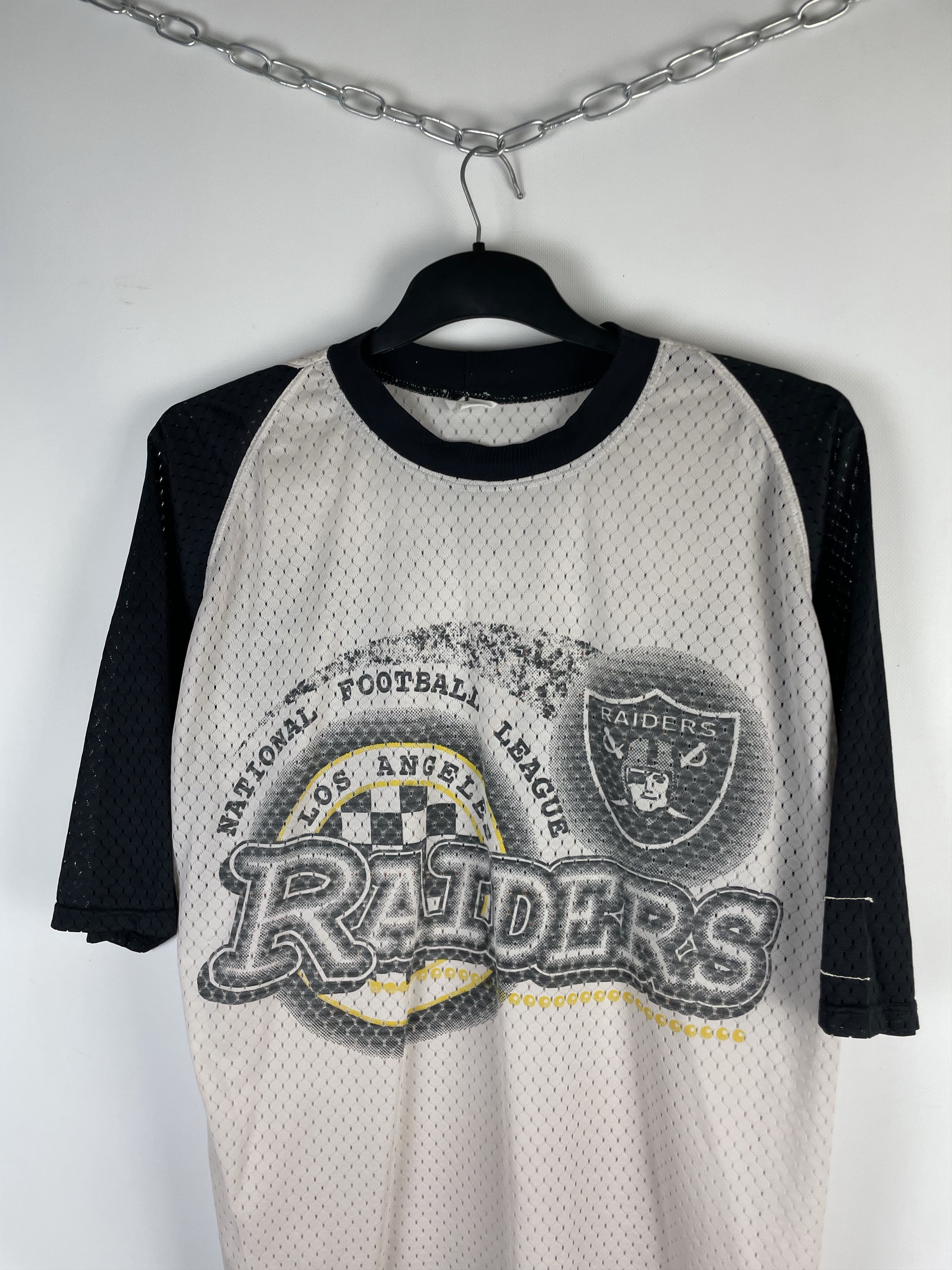 NFL Vintage 90s Los Angeles Raiders Football Jersey T-Shirt Size US XL / EU 56 / 4 - 3 Thumbnail