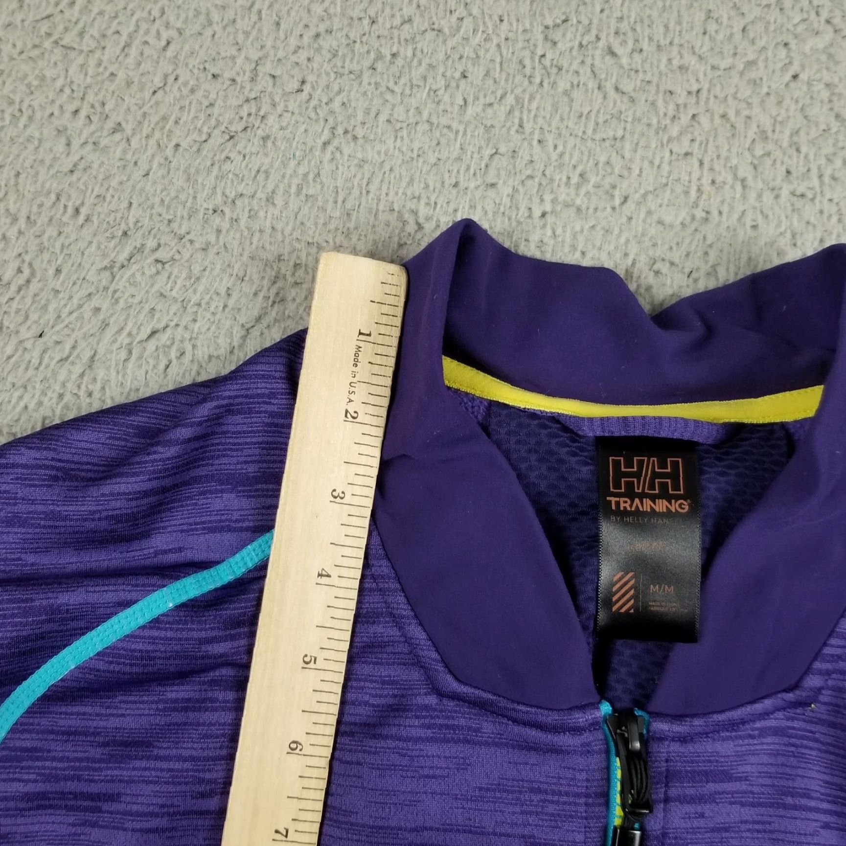 Helly Hansen Helly Hansen Training Jacket Womens Medium Purple Crop Long Sleeve Ski Coat Size M / US 6-8 / IT 42-44 - 3 Thumbnail