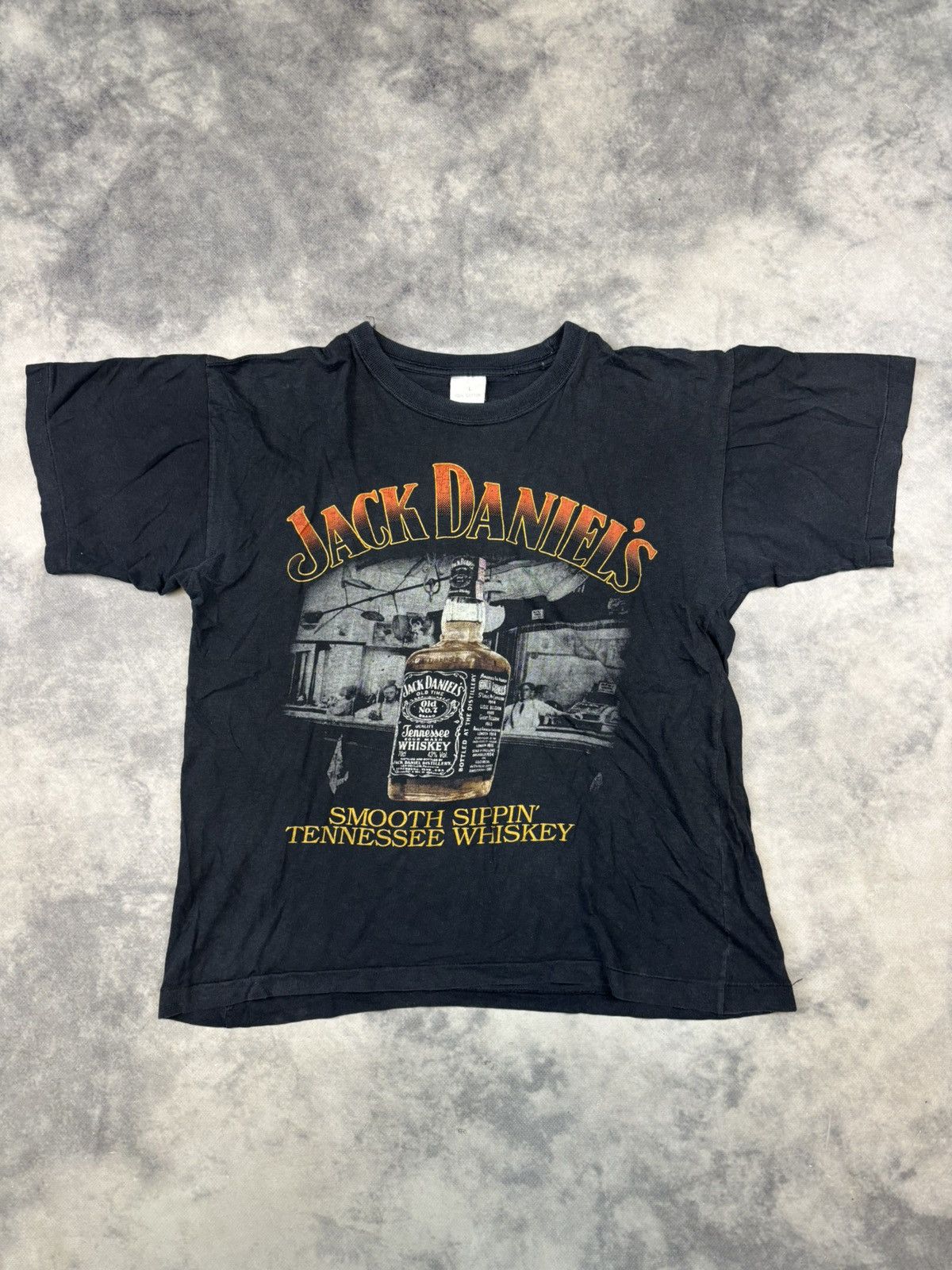 Other Vintage Jack Daniels Graphic t shirt 90s single stitch Rap Size US M / EU 48-50 / 2 - 1 Thumbnail
