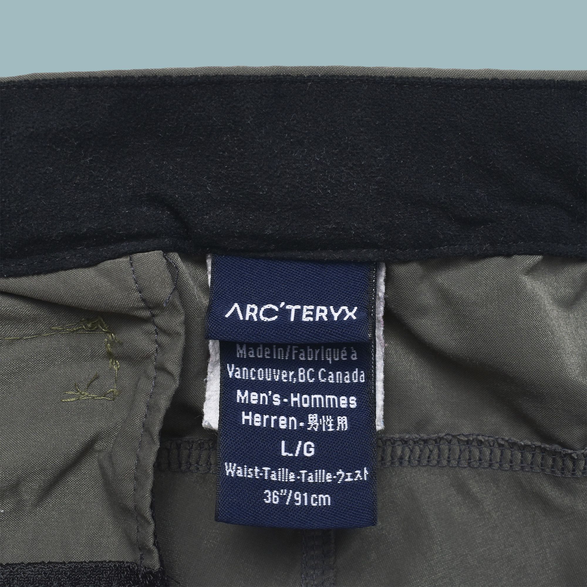 Arc'teryx ARC’TERYX OLIVE/KHAKI GREEN PANT MADE IN CANADA VINTAGE Size US 36 / EU 52 - 2 Thumbnail