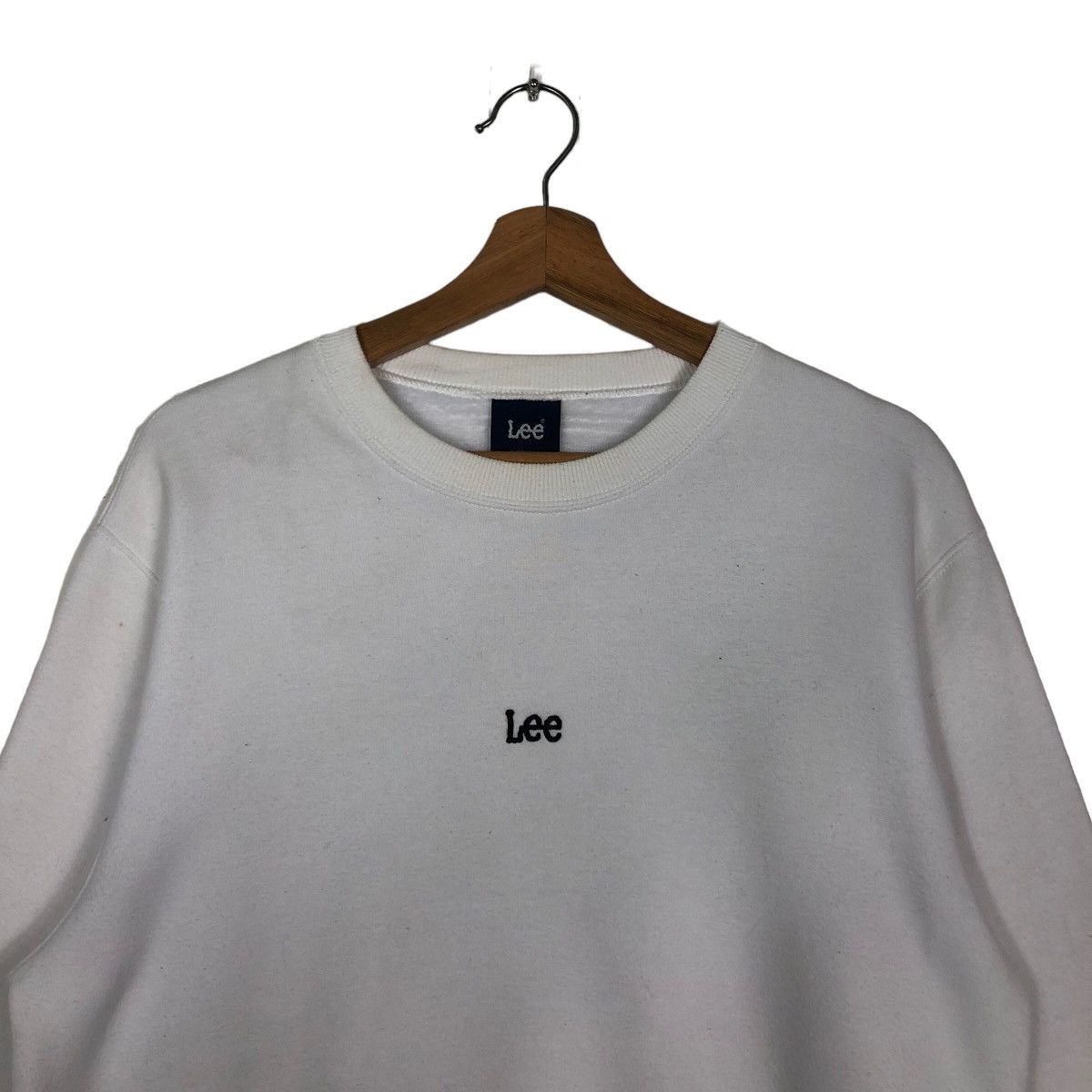 Japanese Brand 🔥90’s Vintage Crewneck Sweatshirt Lee Centre Logo Size US M / EU 48-50 / 2 - 3 Thumbnail