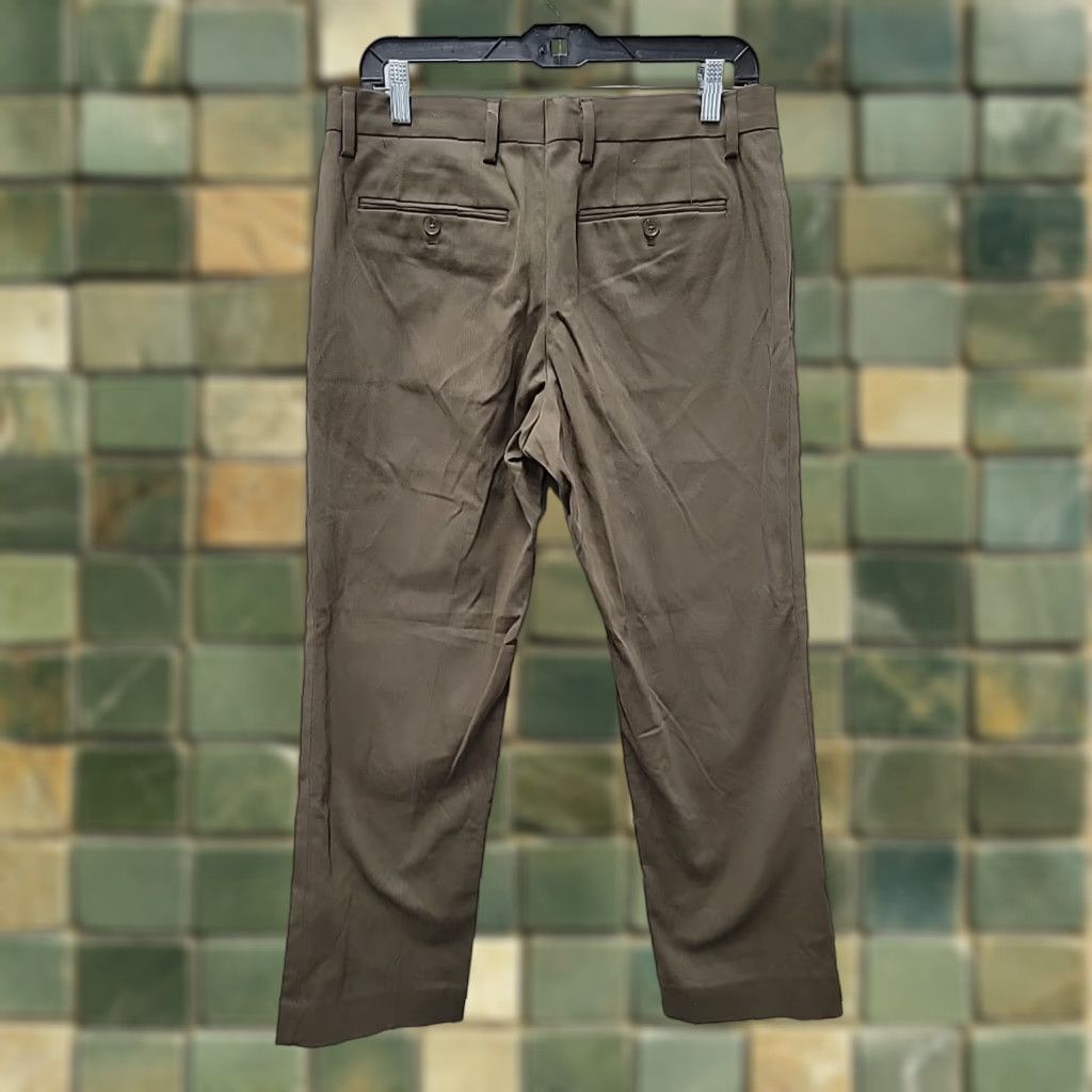 Banana Republic Banana Republic Pants Mens 32x30 Brown Career Regular Fit Trousers Pants Khakis Flat Front Belt Loops Cotton Blend Office Business Size US 32 / EU 48 - 1 Thumbnail