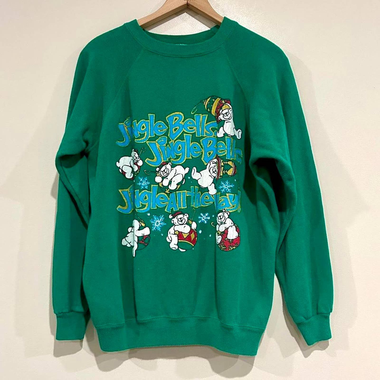 Hanes Vintage Jingle Bells a Christmas Sweater Grailed