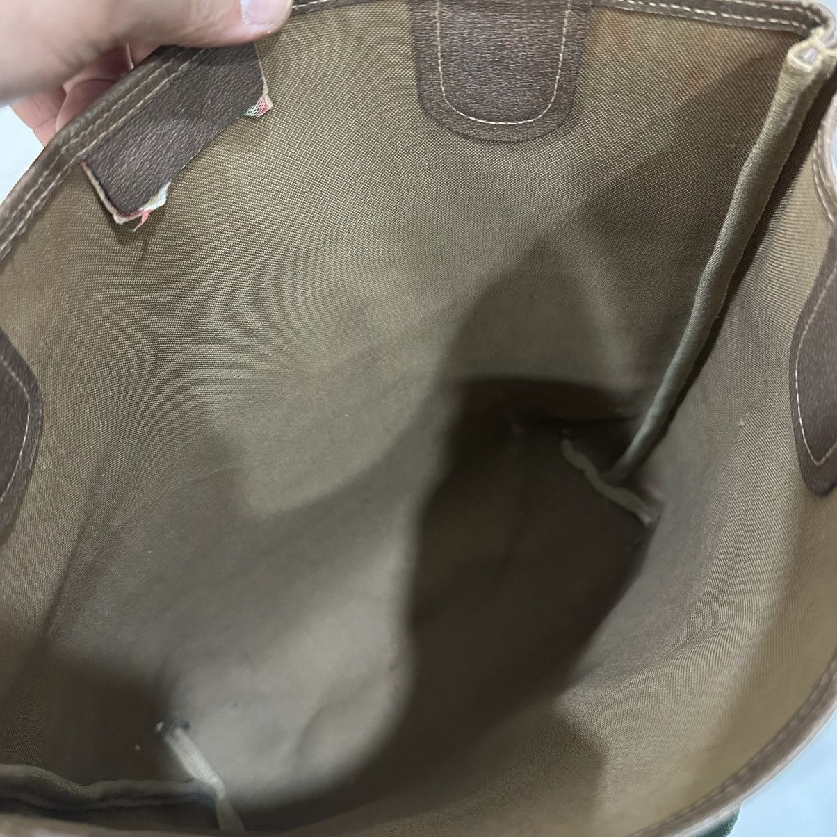 Gucci GUCCI VINTAGE WEB SHEERY LINE TOTE BAG 31 Size ONE SIZE - 13 Thumbnail