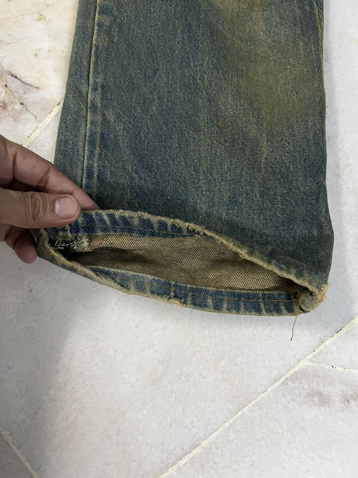 Wrangler Wrangler Distressed Rusty Jeans W30 Size US 30 / EU 46 - 5 Thumbnail