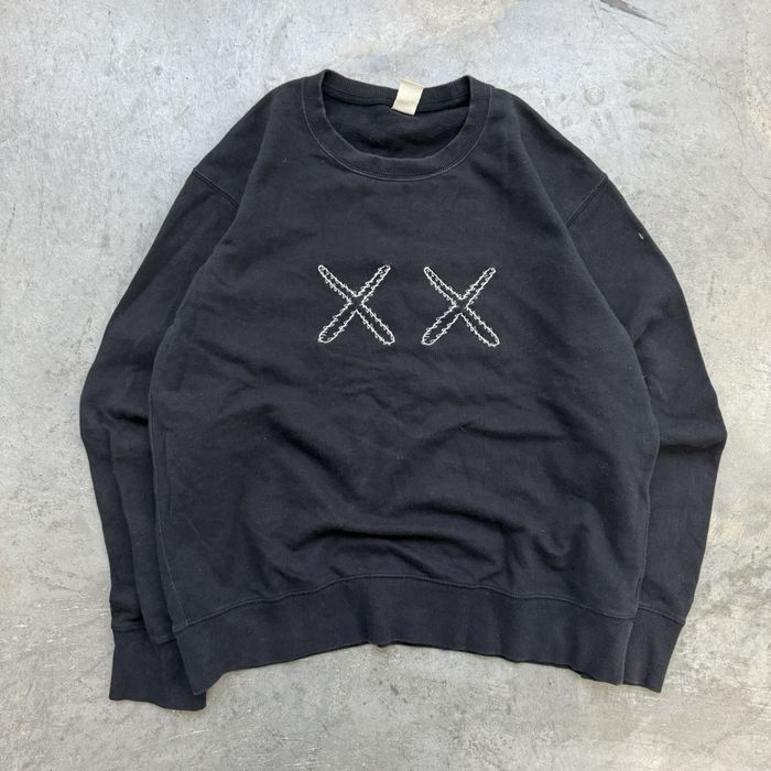 Kaws Crazy Rare Kaws X Uniqlo Sesame Street Crewneck Sweater Grailed