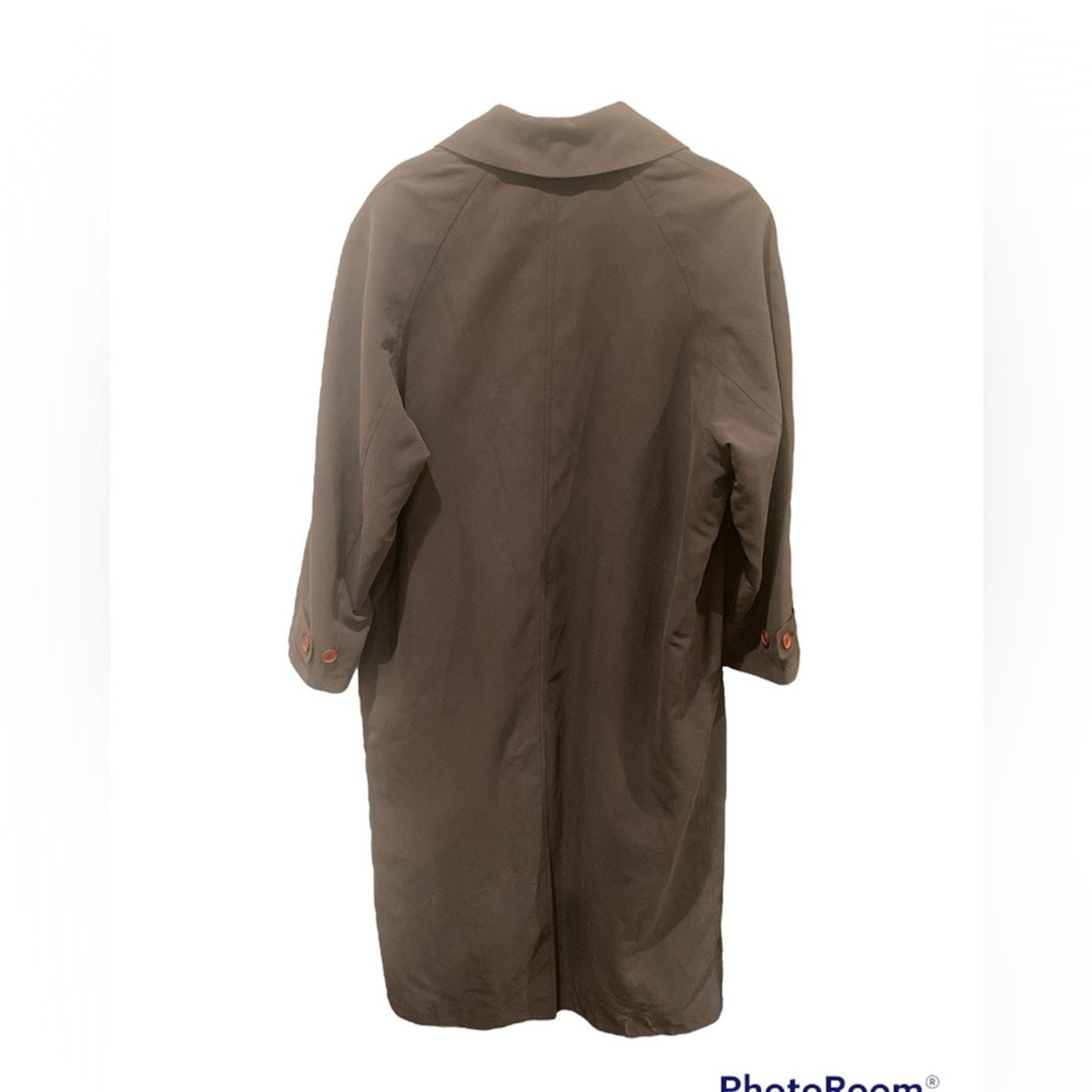 Calvin Klein CALVIN KLEIN Versatile Full Length Brown Overcoat L Size L / US 10 / IT 46 - 2 Thumbnail