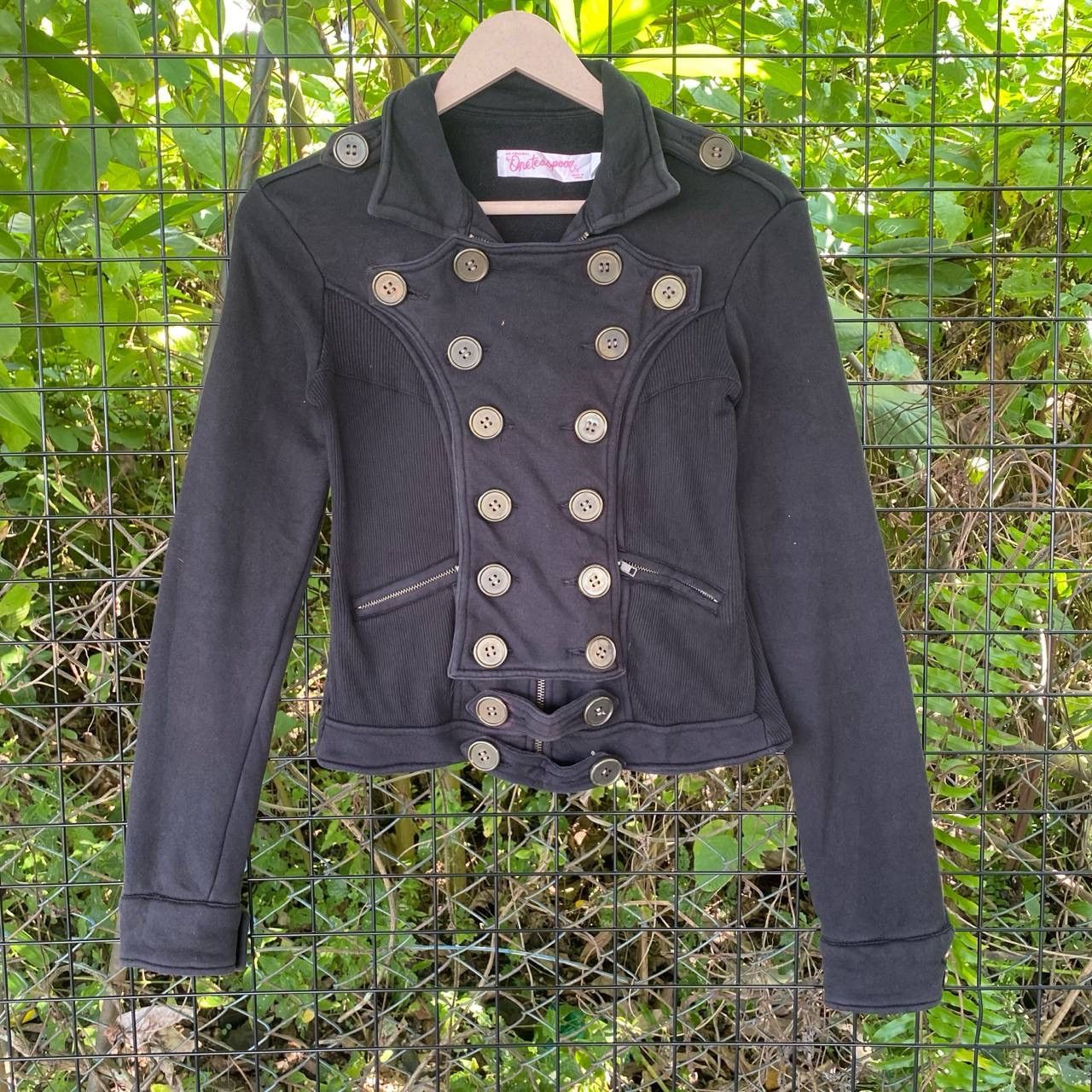 14th Addiction × Japanese Brand × One Teaspoon Vintage One Teaspoon Multi Button Punkers Jacket Size US XS / EU 42 / 0 - 2 Thumbnail