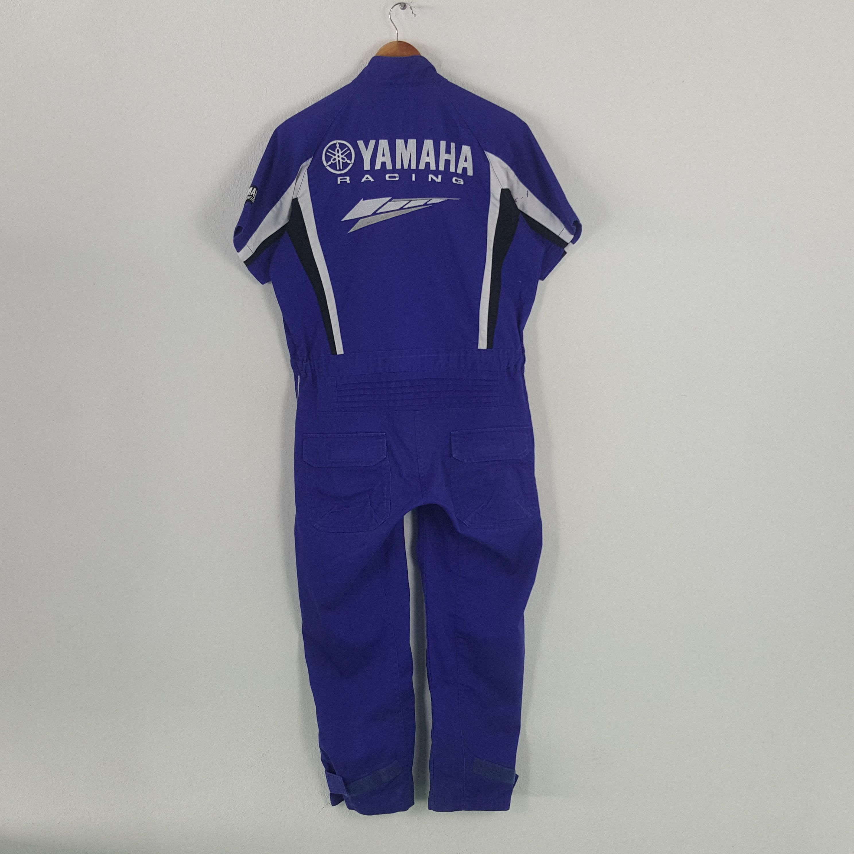 Vintage × Yamaha YAMAHA RACING Japanese Brand Coverall Jacket Size US M / EU 48-50 / 2 - 1 Thumbnail