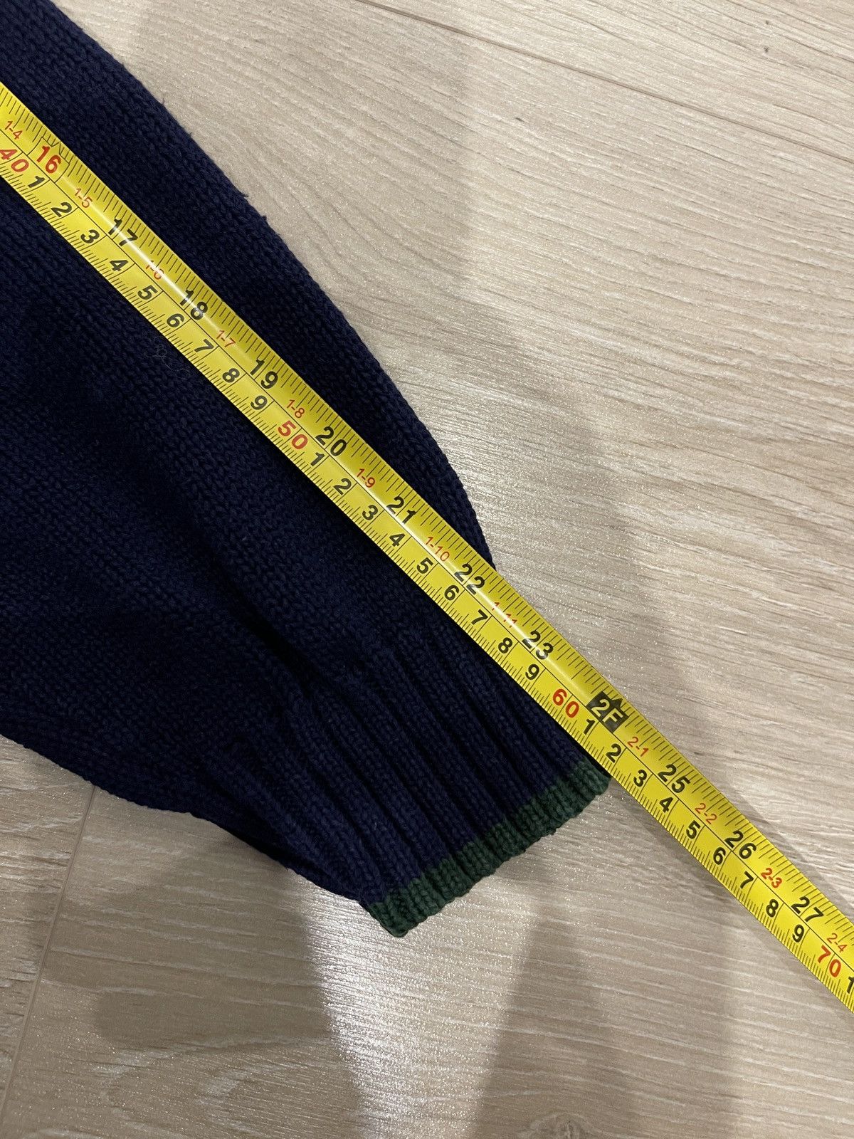 Izod × Vintage Vintage IZOD sweater jumper big logo rare dark blue L Size US L / EU 52-54 / 3 - 13 Thumbnail