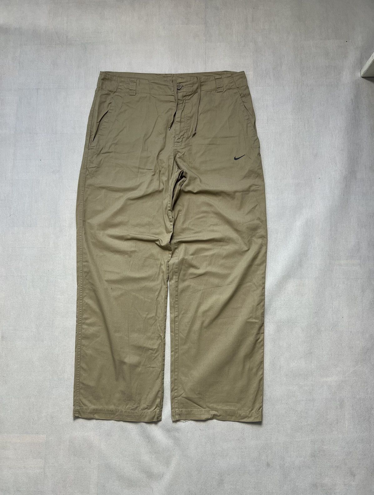 Nike Baggy Pants Nike small logo y2k wide Size US 34 / EU 50 - 1 Thumbnail