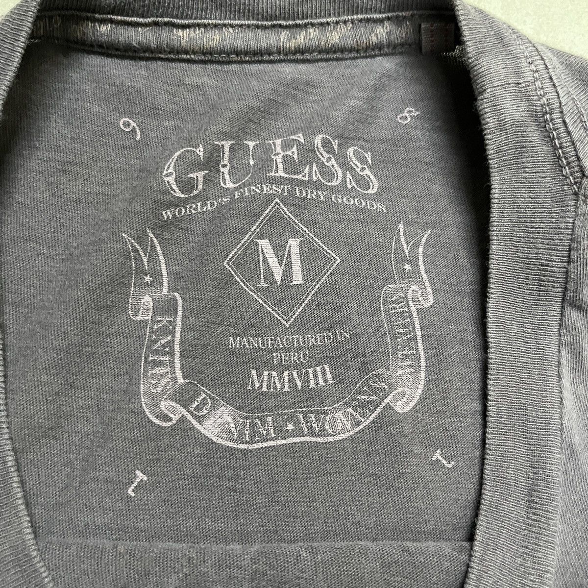 Guess Guess “Luv Hurtz” Emo/Grunge T Shirt Size US S / EU 44-46 / 1 - 4 Thumbnail