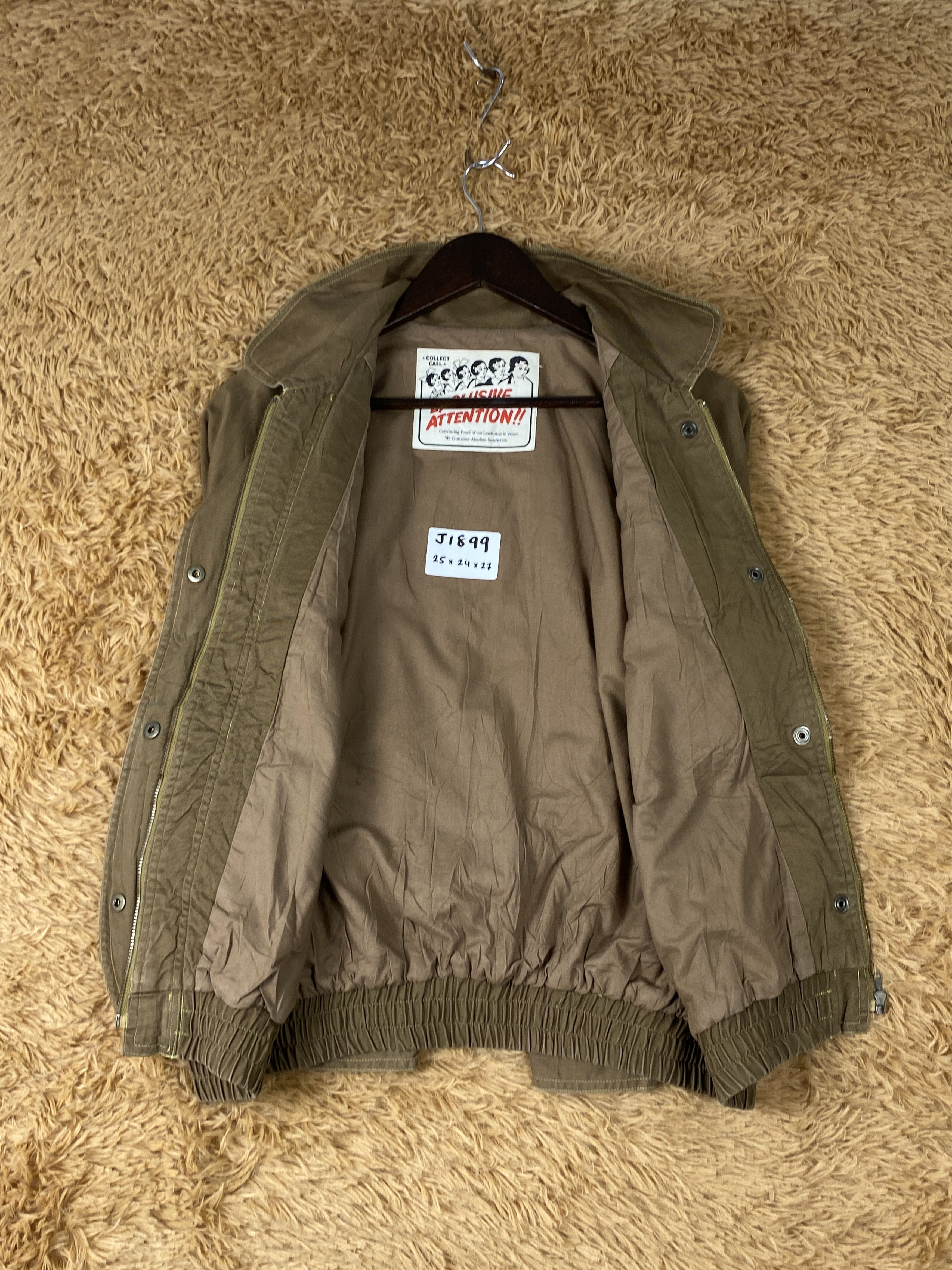 Japanese Brand Vintage Exclusive Attention Bombers Jacket J1902 Size US M / EU 48-50 / 2 - 7 Thumbnail
