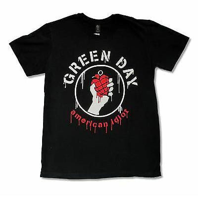 Designer Green Day T-shirt American Idiot Graffiti Dripping Logo 2XL Size US XXL / EU 58 / 5 - 1 Thumbnail