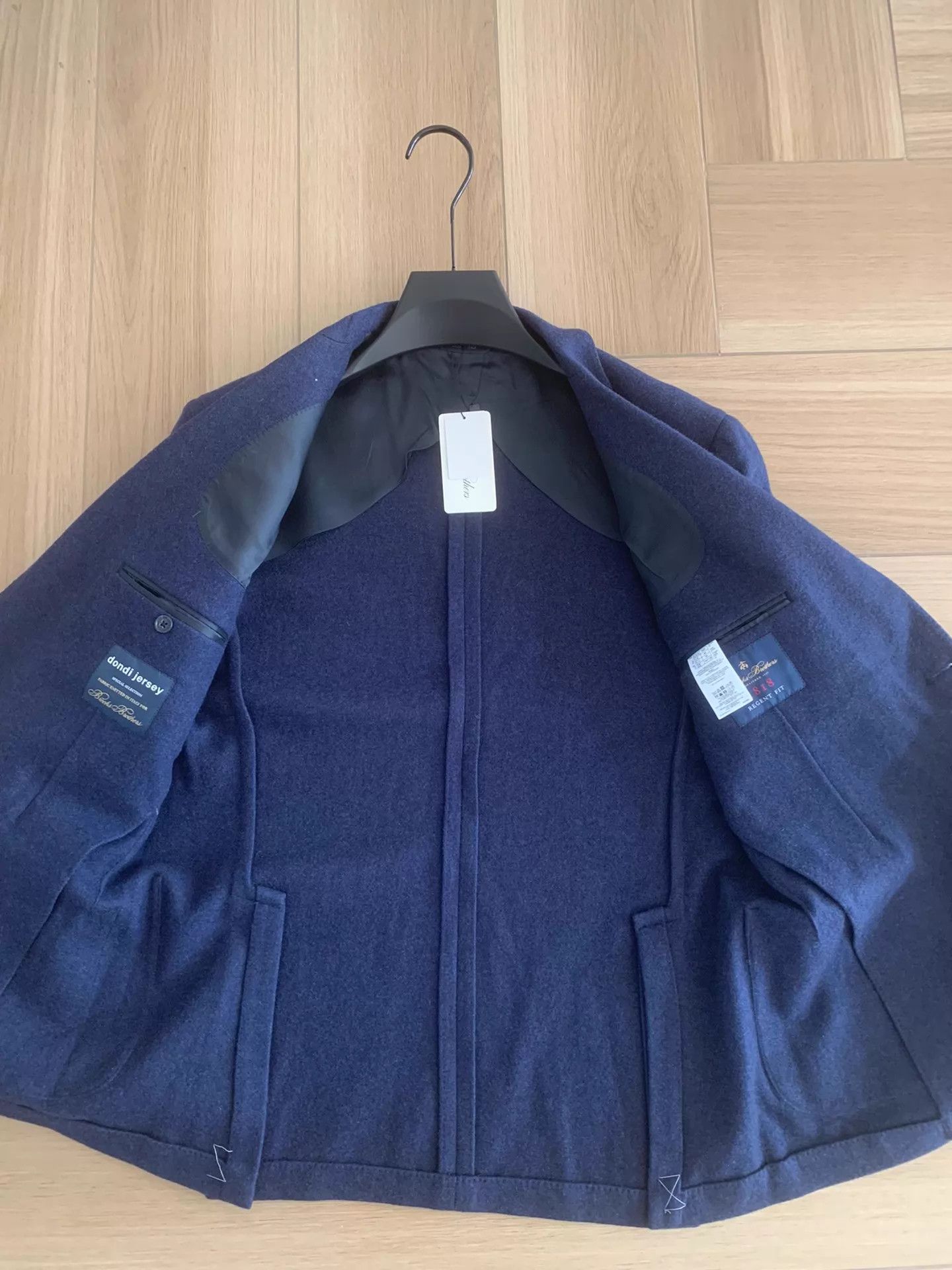 Brooks Brothers Brooks Bros. Wool OldMoney Navy 44R Blazer Size 44R - 3 Thumbnail