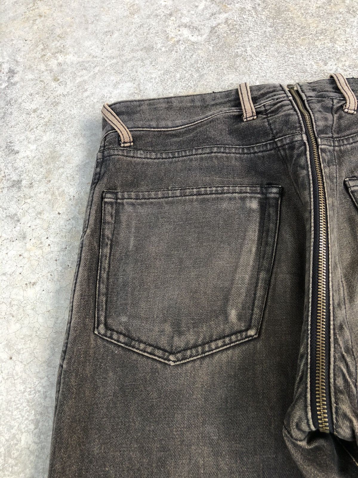 PPFM Rare PPFM Reversible Archive Distressed Jeans Size US 31 - 16 Thumbnail