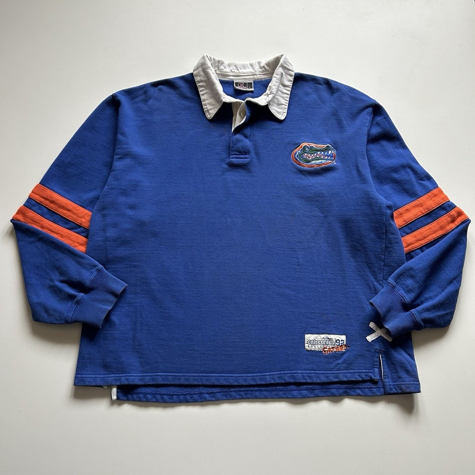 Colosseum Athletics Vintage Florida Gators Pullover Rugby Sweater Large Y2K NCAA Size US L / EU 52-54 / 3 - 1 Thumbnail