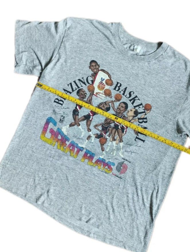 Salem Sportswear × Vintage Vintage Portland Traiblazers caricature 90s T-shirt Size US XL / EU 56 / 4 - 10 Thumbnail
