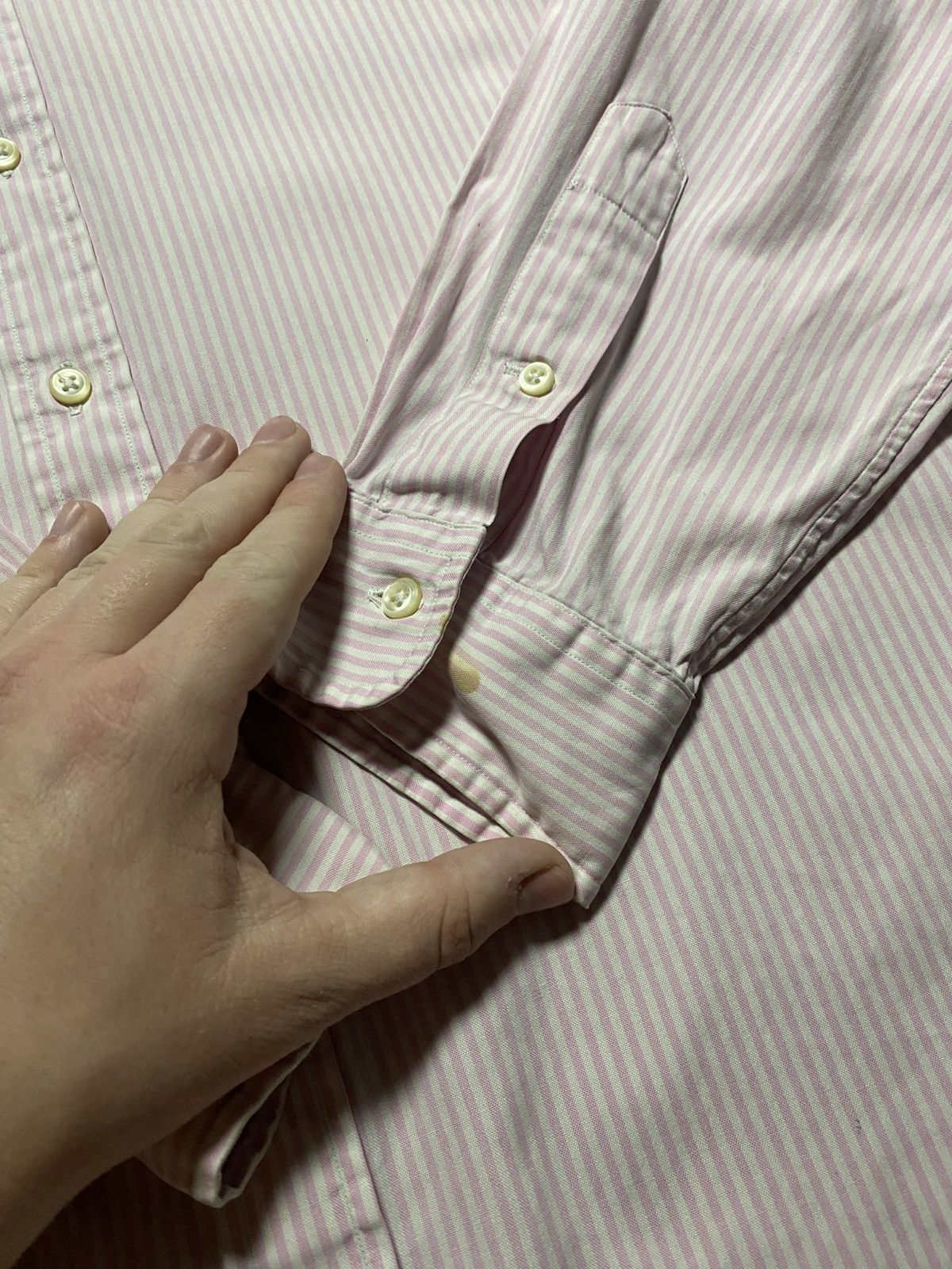 Polo Ralph Lauren × Vintage Vintage Polo Ralph Lauren USA Oversize Striped Y2k Button Up Size US L / EU 52-54 / 3 - 10 Thumbnail