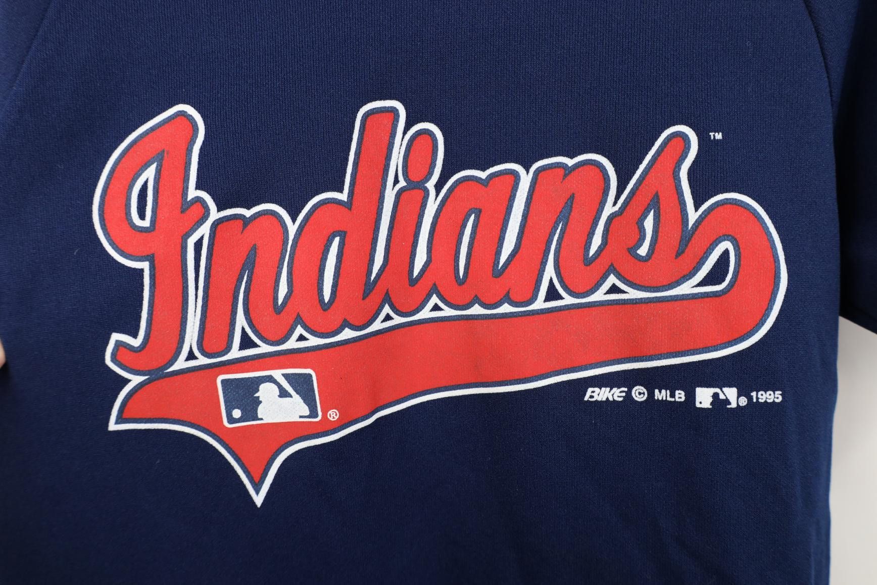 Vintage Vintage 90s Cleveland Indians Baseball Jersey Blue USA #2 Size US S / EU 44-46 / 1 - 7 Thumbnail