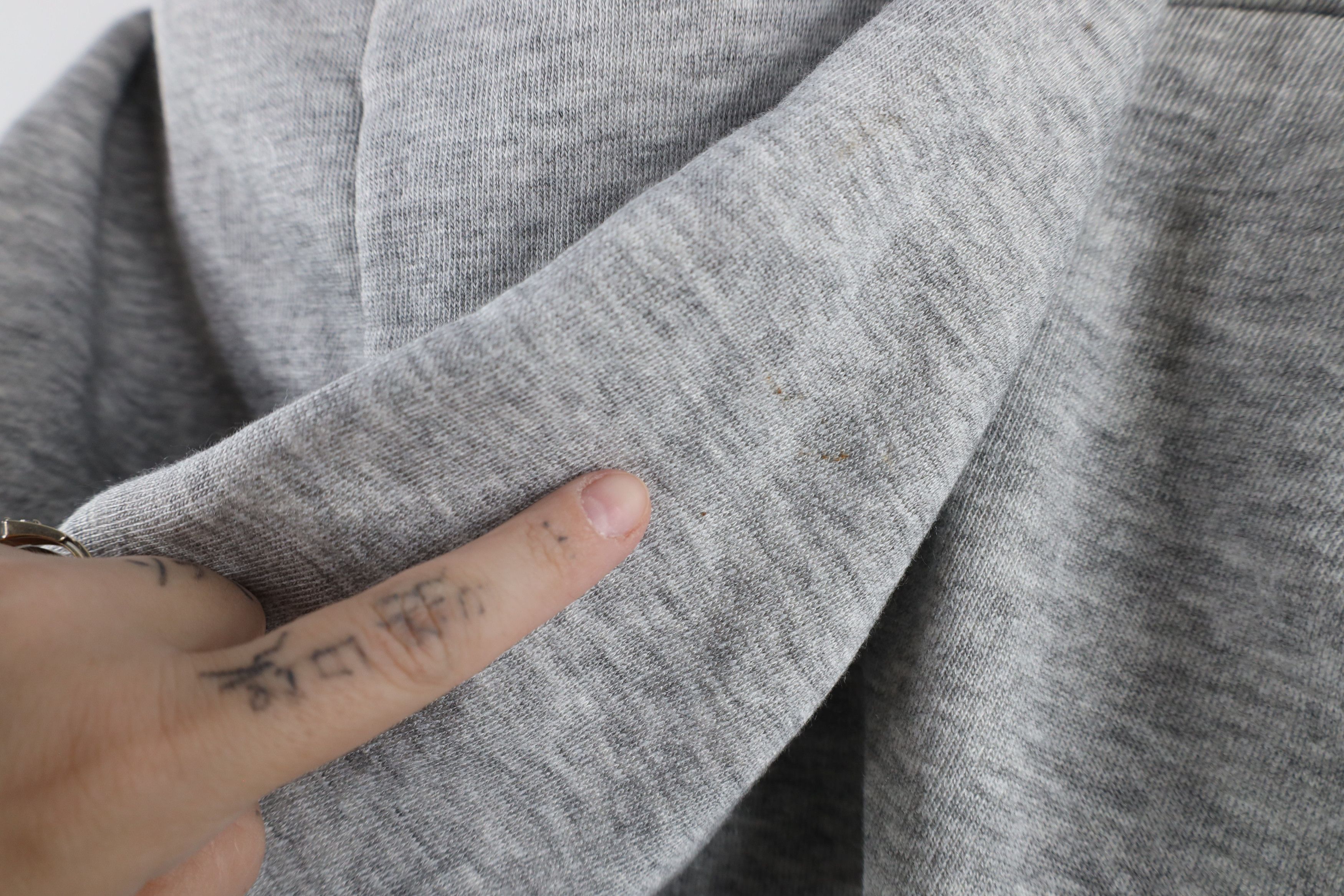 Vintage Vintage 70s Streetwear Waffle Knit Lined Triblend Hoodie USA Size US M / EU 48-50 / 2 - 15 Thumbnail