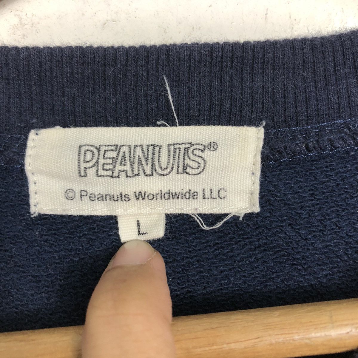 Cartoon Network 📌Vintage Sweatshirt Peanuts Big Logo Design Cartoon Size US L / EU 52-54 / 3 - 14 Thumbnail