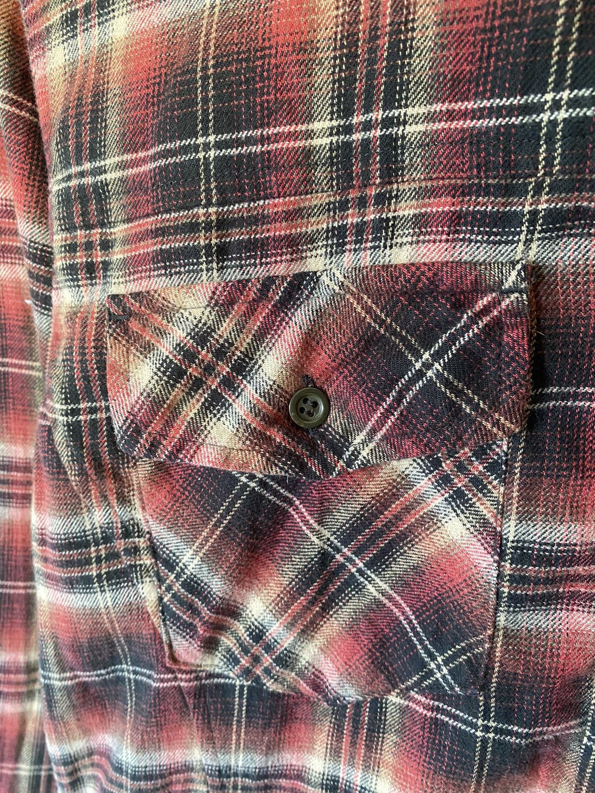 Japanese Brand × Kiminori Morishita × Tete Homme 🔥kiminori era Shadow Flannel Size US M / EU 48-50 / 2 - 8 Thumbnail
