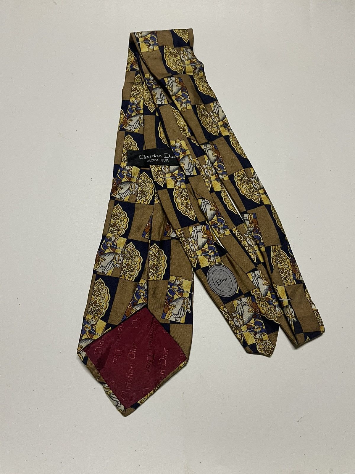 Dior Vintage Christian Dior Tie Size ONE SIZE - 2 Thumbnail