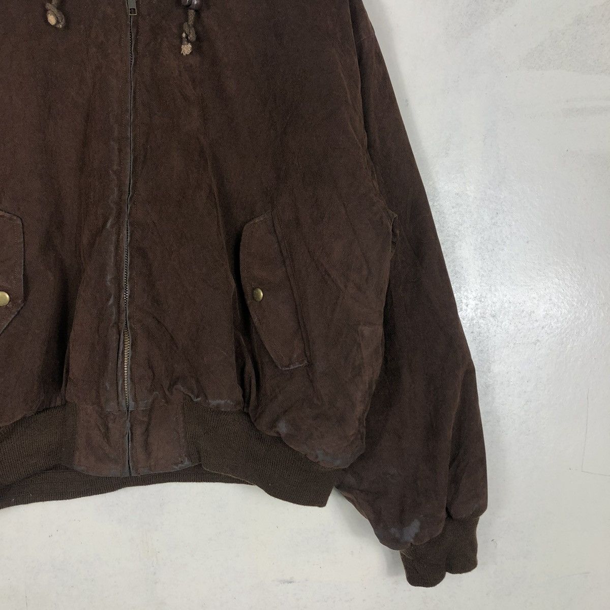 Japanese Brand 📌VINTAGE BIKER BOMBER JACKET PASSAGE CLUB ISSEY MIYAKE Size US M / EU 48-50 / 2 - 7 Thumbnail