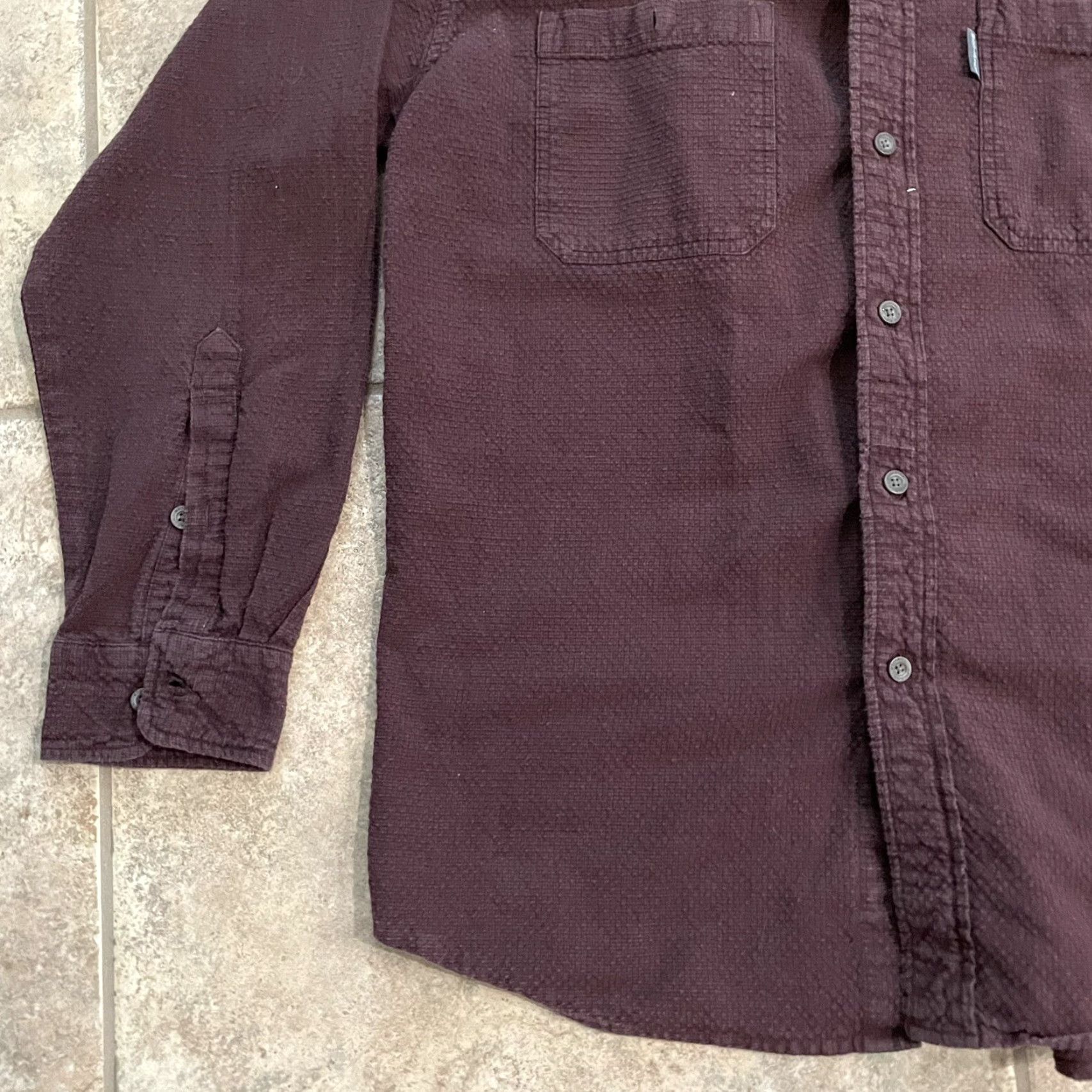 Vintage Woolrich Button-Up Shirt Long Sleeve Mens Size L Brown 2 Pocket Button-Down Shirt Mens L Brown Woolrich Size US L / EU 52-54 / 3 - 3 Thumbnail