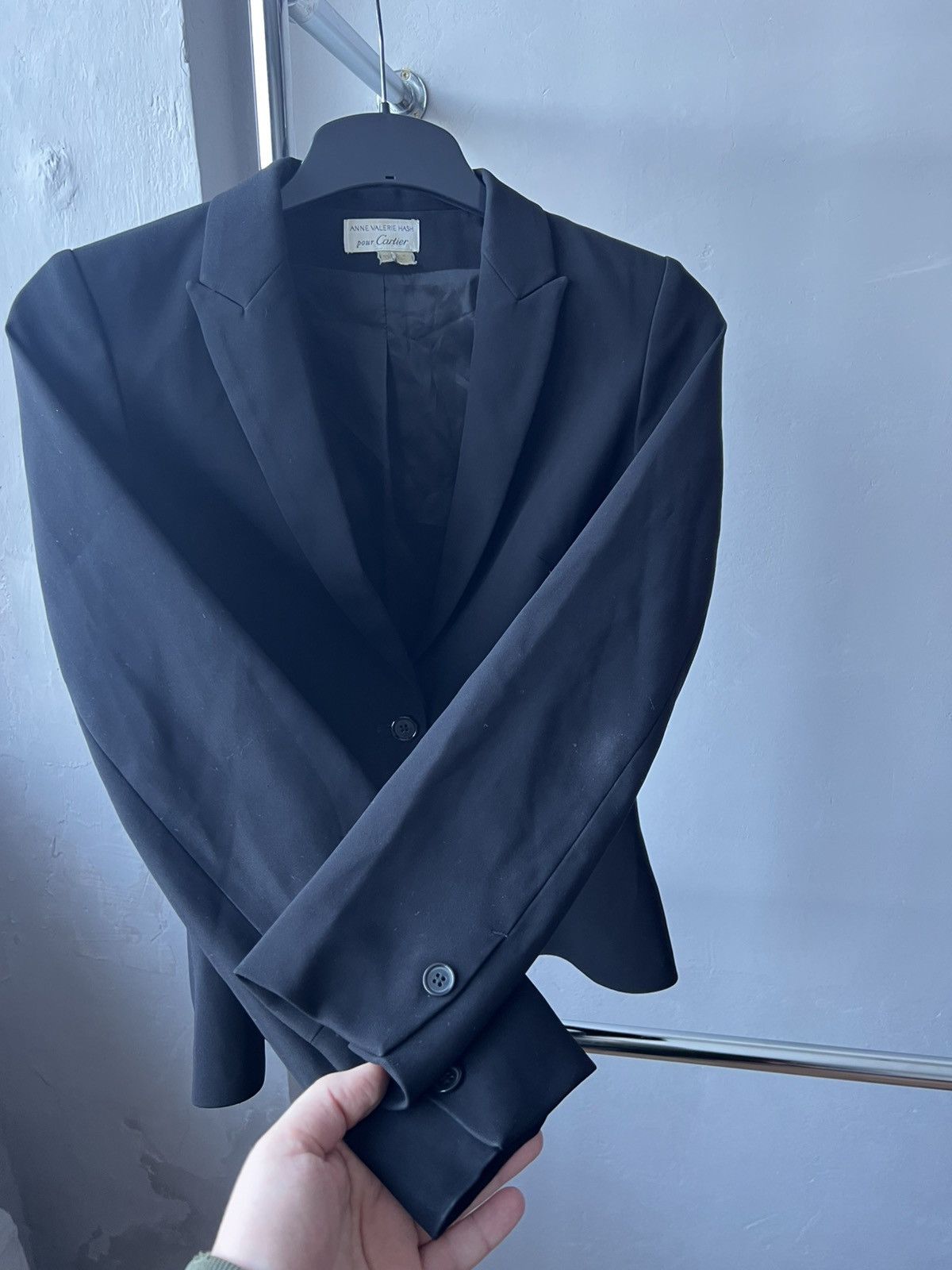 Cartier ANNE VALERIE HASH POUR CARTIER WOMEN TUXEDO BLAZER JACKET 38 Size XS / US 0-2 / IT 36-38 - 12 Thumbnail
