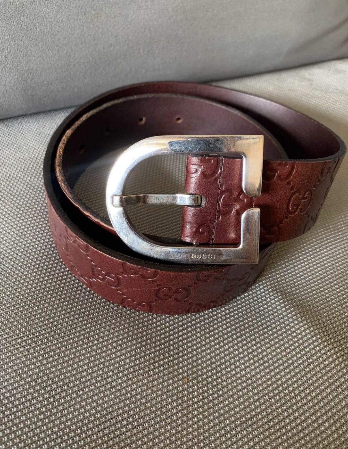 Gucci Gucci genuine leather belt K16 Size ONE SIZE - 1 Thumbnail