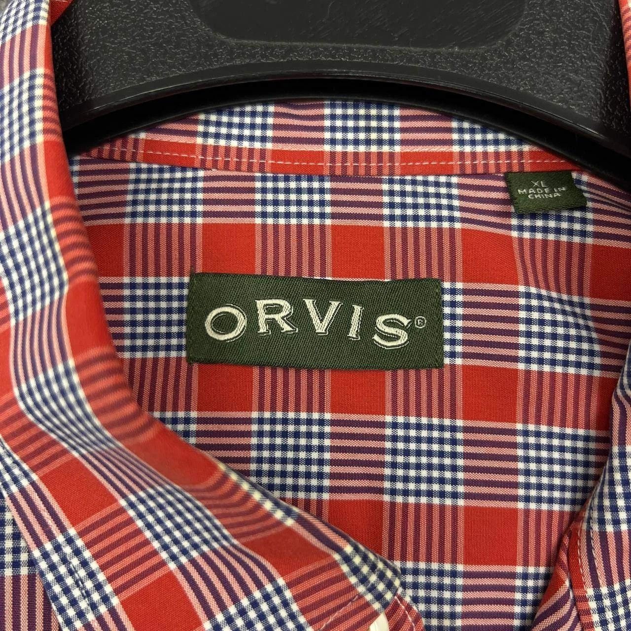Orvis Orvis Button Down Shirt Men Plaid Collared Cotton XL Size US XL / EU 56 / 4 - 7 Thumbnail