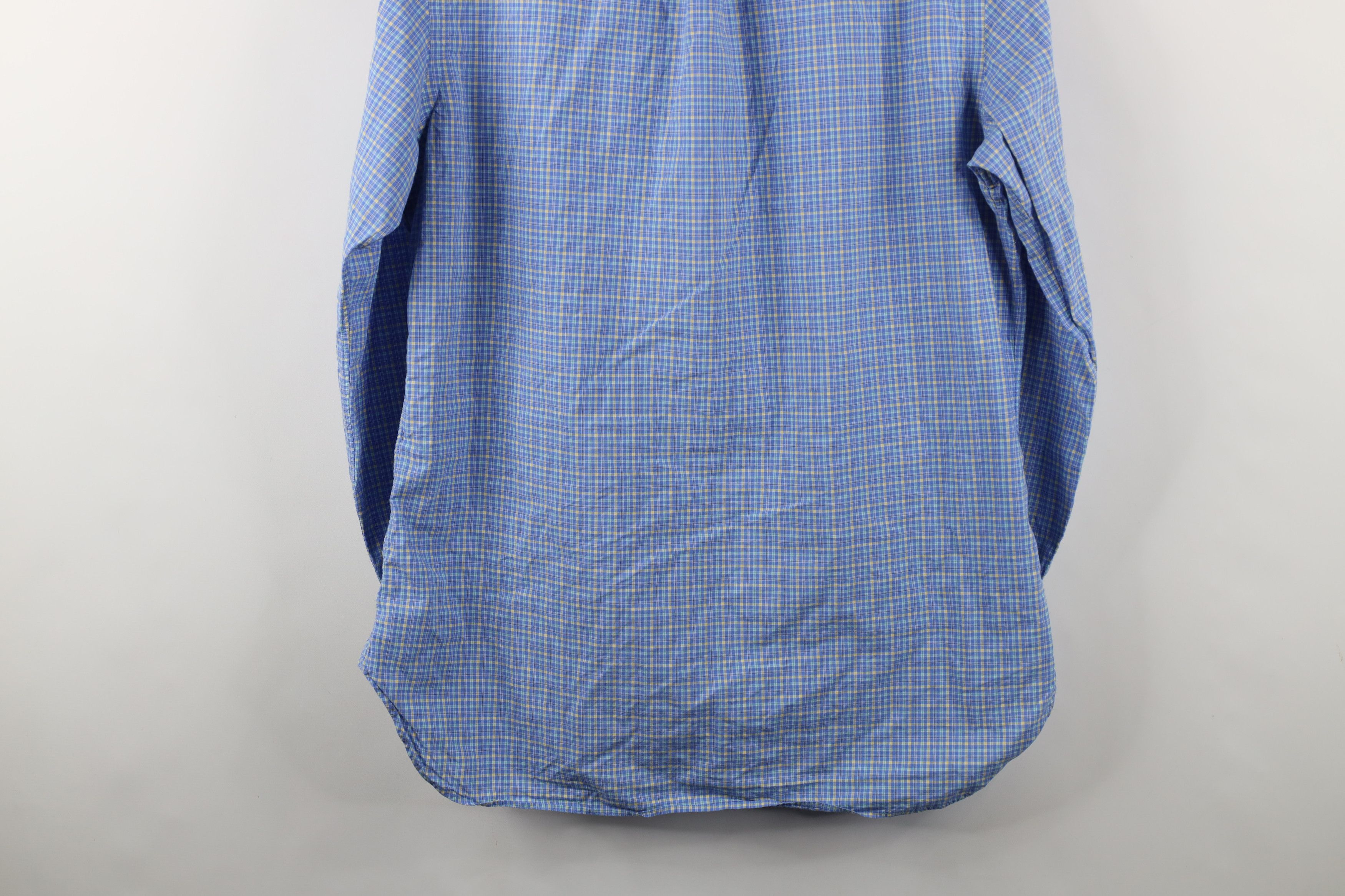 Ralph Lauren × Vintage Vintage Ralph Lauren Plaid Collared Button Down Shirt Size US M / EU 48-50 / 2 - 12 Thumbnail