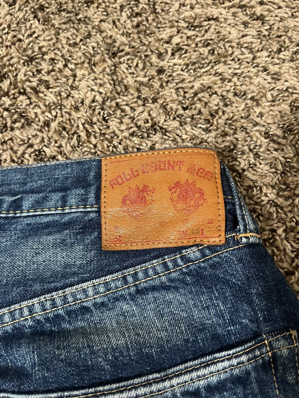 Full Count & Co. Blue Denim Vintage Wash size 34 Size US 34 / EU 50 - 3 Thumbnail
