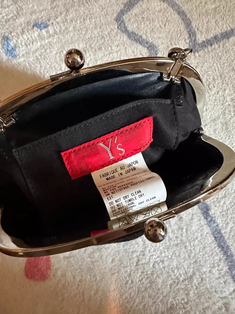 Yohji Yamamoto Yohji Yamamoto Yamamoto Yohji Small Black Bag-2506 Size ONE SIZE - 2 Thumbnail