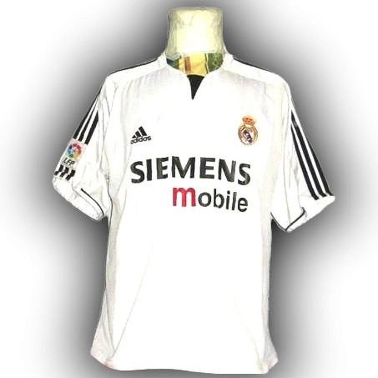 Adidas Real Madrid Spain 2003 2004 Home Shirt Jersey Size US XL / EU 56 / 4 - 2 Thumbnail